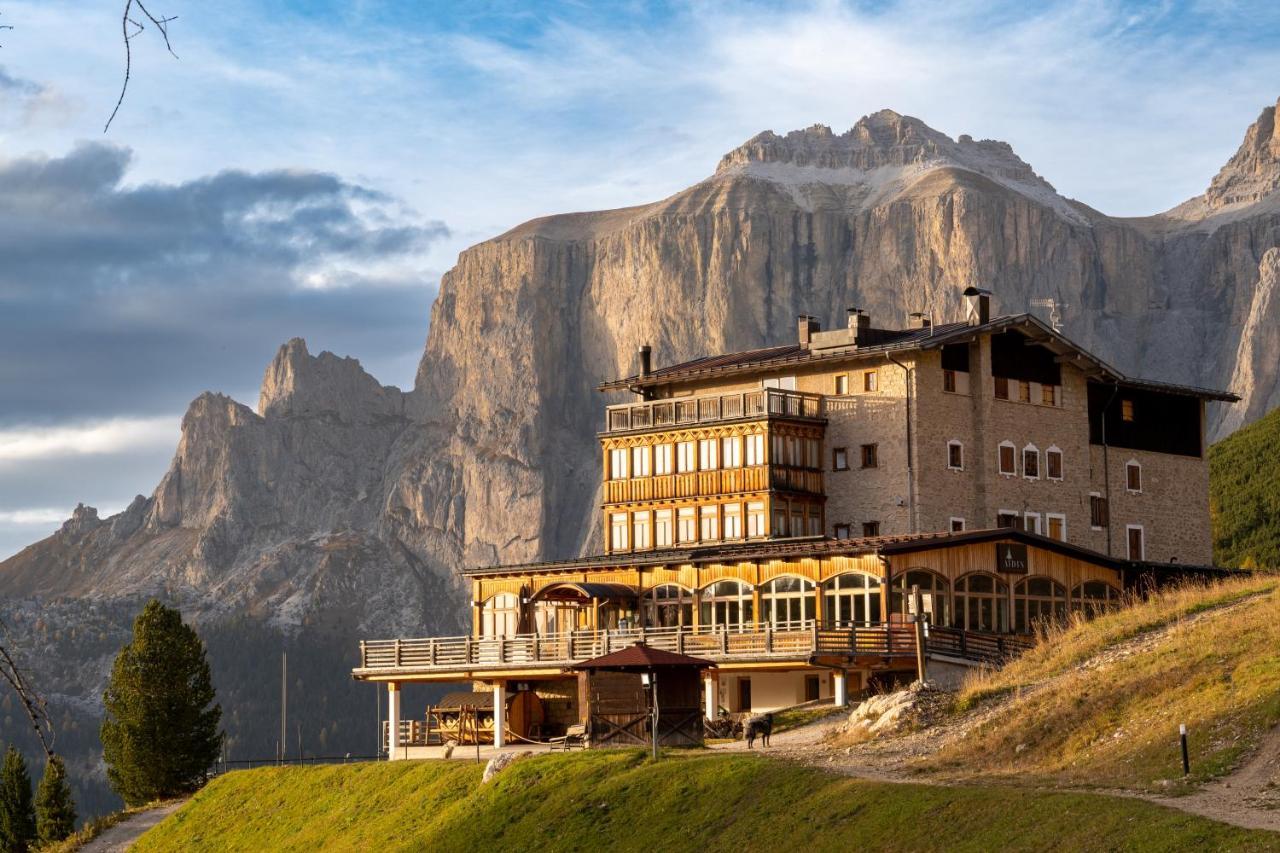 Hotel Pordoi Passo Pordoi Vegetarian Hotel كنازاي المظهر الخارجي الصورة