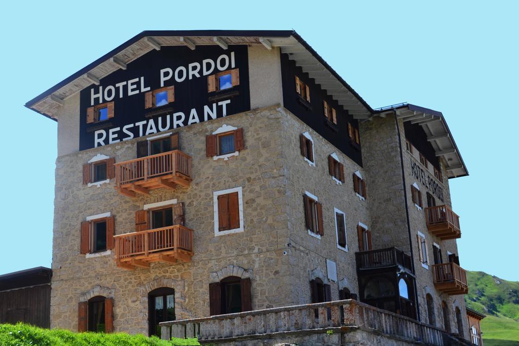 Hotel Pordoi Passo Pordoi Vegetarian Hotel كنازاي المظهر الخارجي الصورة